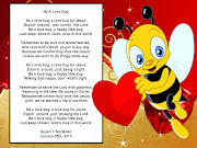 Very Cute Love Bug Theme  (pizap)