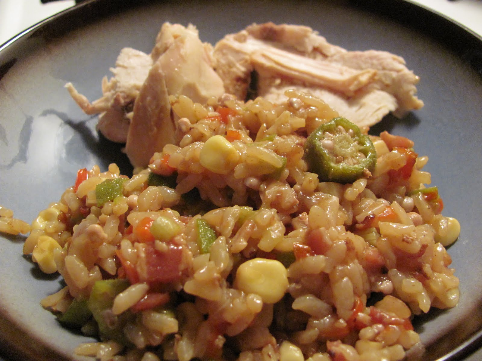 Liz's Livelihood Okra Rice