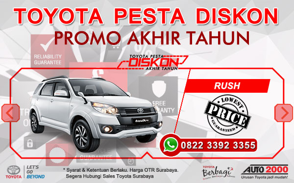 Promo Akhir Tahun Toyota Rush Surabaya Promo Akhir Tahun Toyota Rush Surabaya