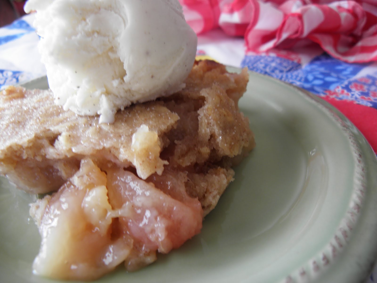 The Cozy Little Kitchen Peach Cobbler with Cinnamon Oat Crust