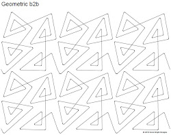 quilting quilt longarm motion patterns designs hopscotch machine festival arm bloggers templates stencils geometric pattern triangle choice oh table triangles