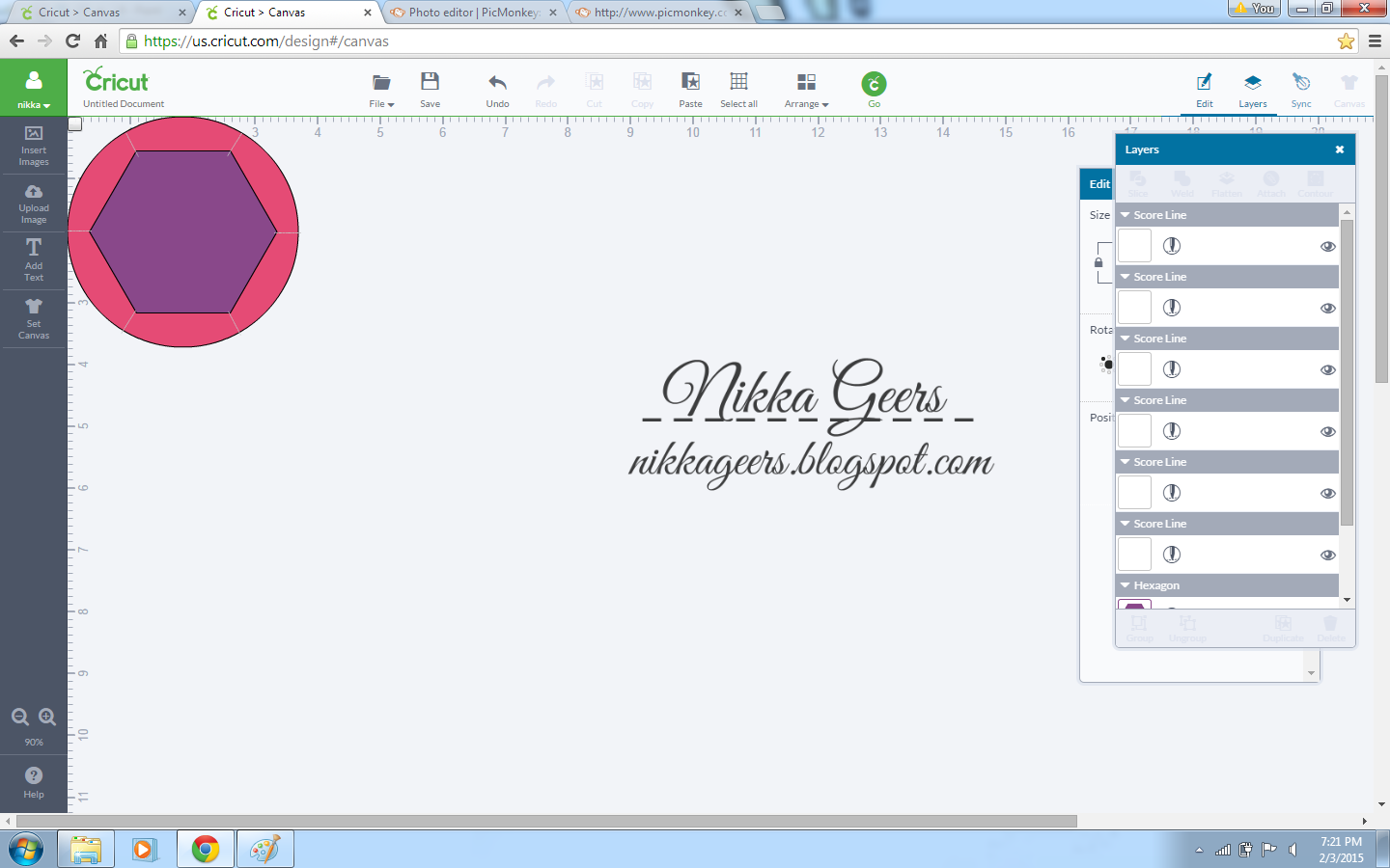 Create your Vision Cricut Explore Tutorial How To Make Sequins