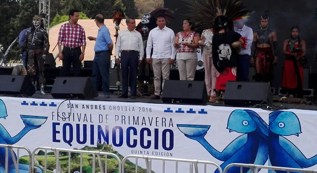 San Andrés Cholula enaltece las tradiciones con la Quinta Edición del Festival Equinoccio