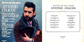 ANTONIO CHACÓN, PACO CEPERO DENTRO "DE MIS VENAS" BELTER 1976 ANTONIO CHACÓN, PACO CEPERO DENTRO "DE MIS VENAS" BELTER 1976