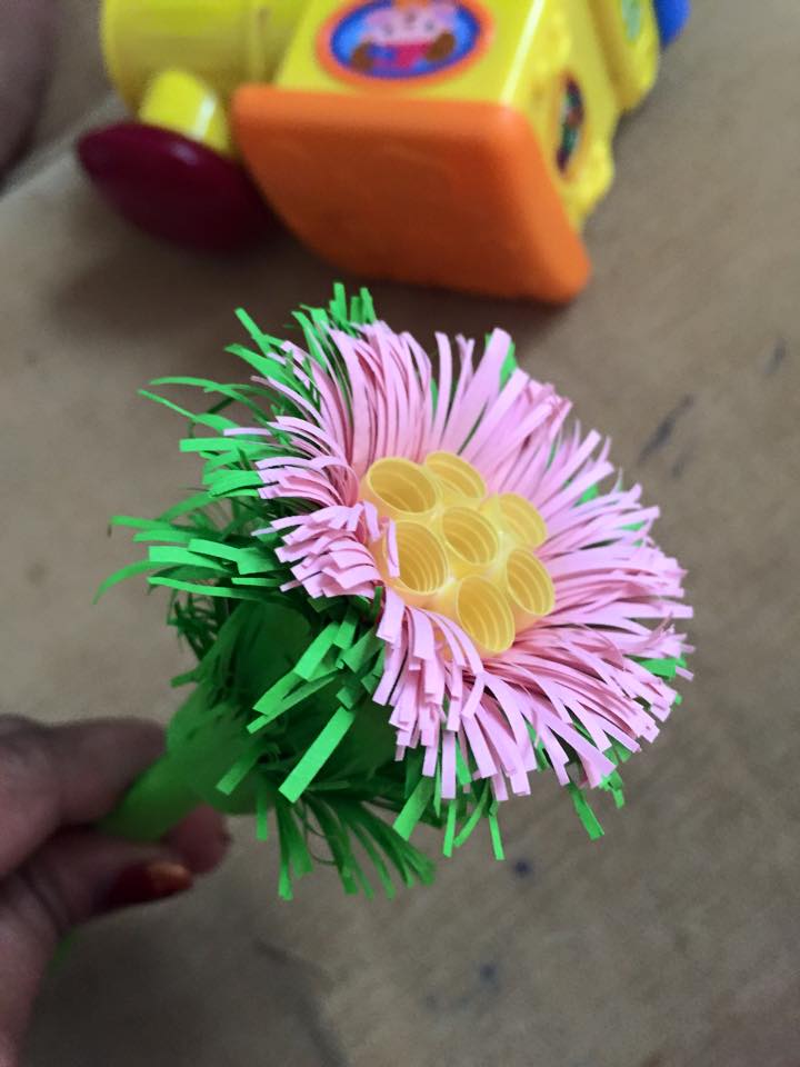 Quilling grass flowers Crazzy Craft