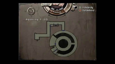 Location Map, Courtyard 1.UG, Resident Evil, HD Remaster, Jill Valentine