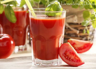 Como hacer jugo de tomate casero
