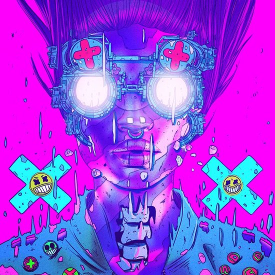 As surreais e psicodélicas ilustrações cyberpunk de Nick Sullo Nick Sullo xsullo instagram arte ilustrações cyberpunk surreais coloridas psicodélicas