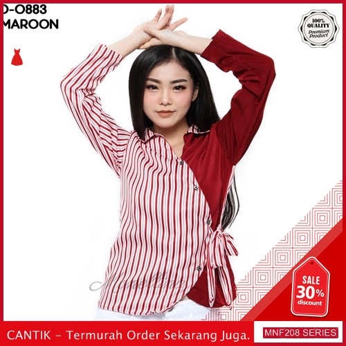 MNF208A168 Atasan D Wanita 0883 Panjang Tangan Atasan 2019 BMGShop