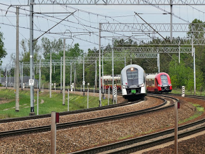 27WE-003 i EN76-020 pomiędzy Choszczówką, a Legionowem