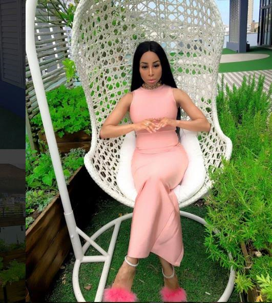 South African Actress Khanyi Mbau Flaunts Sexy Body On Instagram 