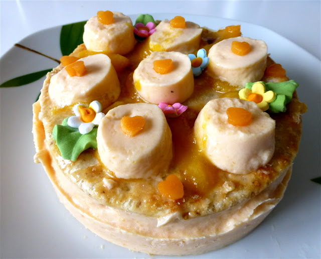 Semifrio de melocoton