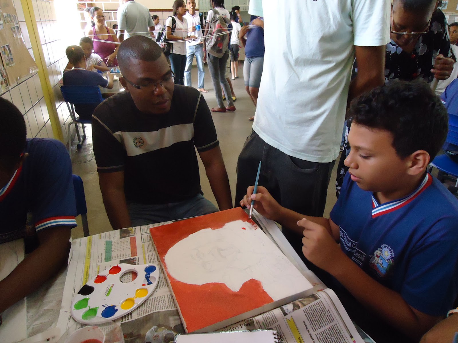 Direc 1b: Artes Visuais Estudantis no Colégio Estadual Césare Casali