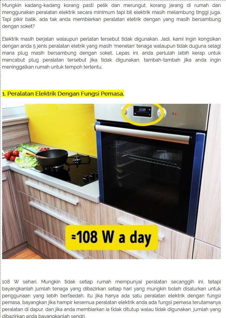 Alatan Elektrik Di Dapur Desainrumahid Alatan Elektrik Di Dapur Desainrumahid