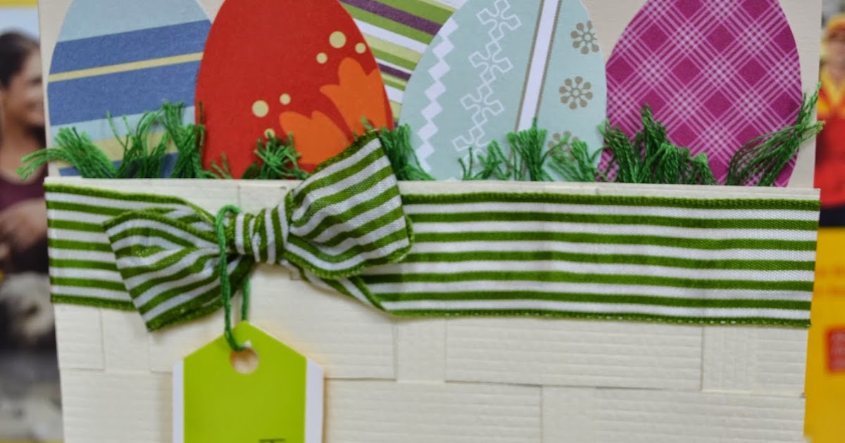 Easter Basket Card Stuff and Spice