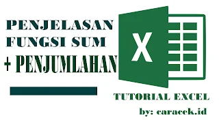 rumus penjumlahan di excel