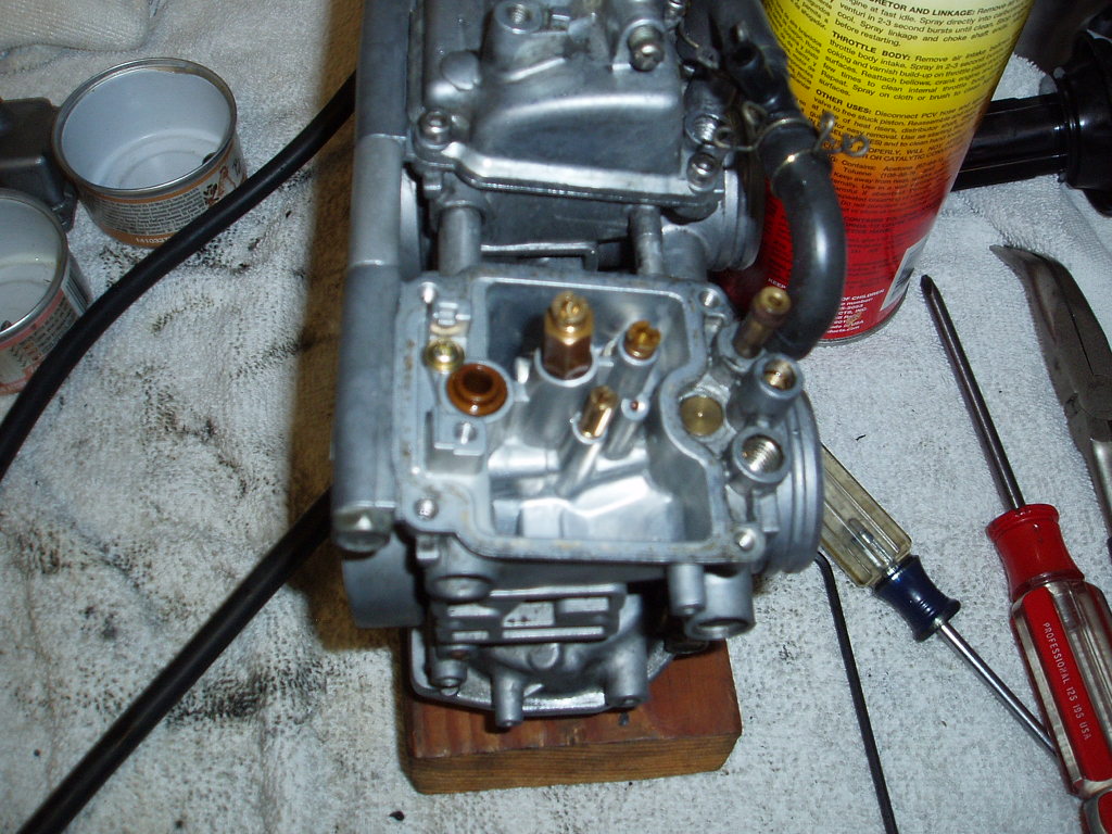 Bandit Files Bandit 1200 Carburetor Cleaning Part 2 disassembly and