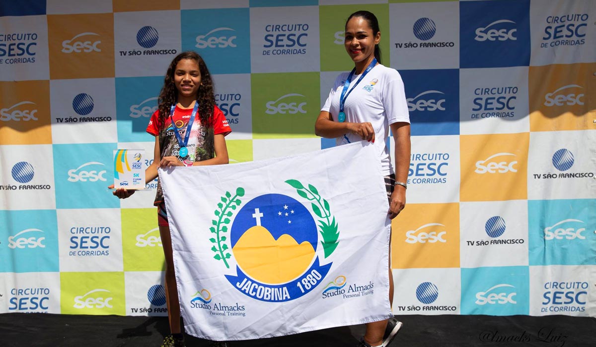 Wevellyn faz melhor tempo nos 5km do Circuito Sesc em Jacobina; idade não permitiu pódio