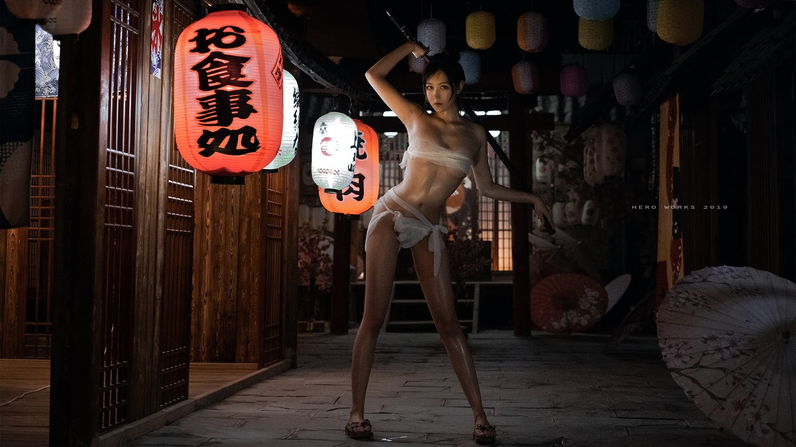 방어력에 몰빵한 칼잡이녀 - 디쁠