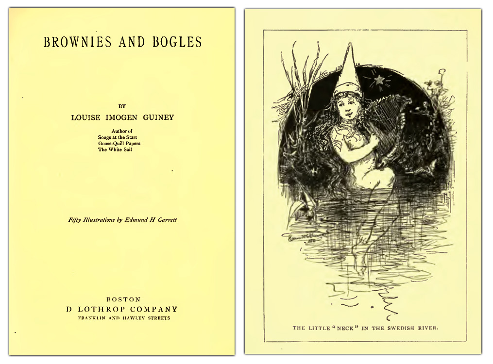 The Book Shelf The History of Fairies and Brownies by Louise I. Guiney
