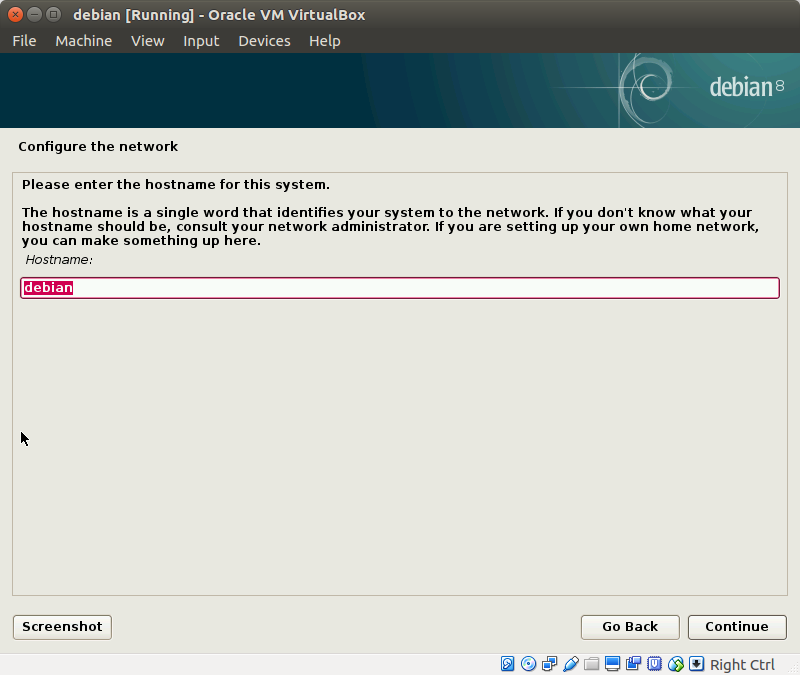 Setting Hostname Setting Hostname