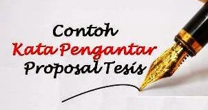 Kata pengantar laporan farmakognosi ii Contoh Kata Pengantar Proposal Tesis - TipsSerbaSerbi