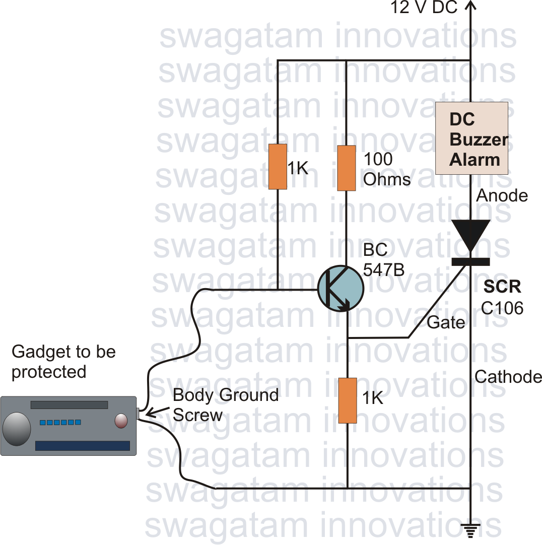 How to Make Simple SCR Application Circuits | Circuit Diagram Centre