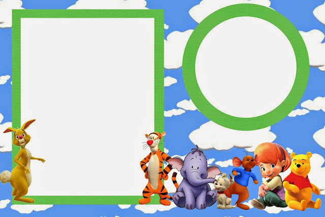 Winnie the Pooh: Free Printable Invitations. Winnie the Pooh: Free Printable Invitations, Labels or Cards.
