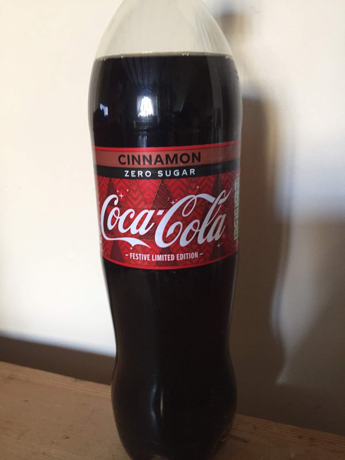 Festive Limited edition 1.25L bottle of Coke Zero CLEMENTINE coca cola 2019 