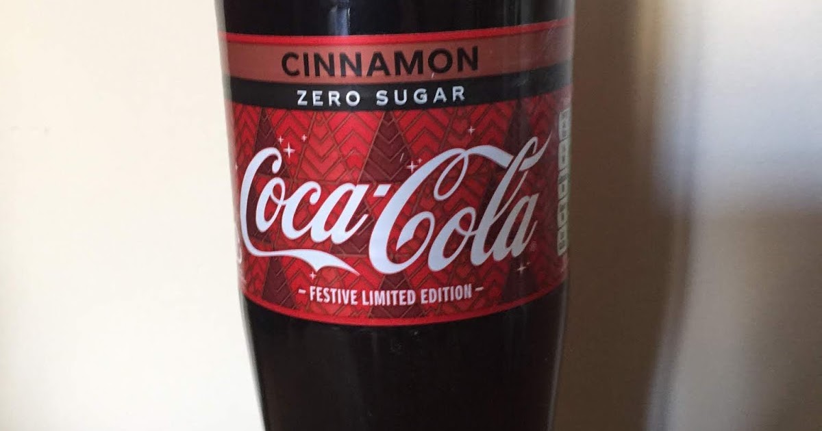 Coca Cola Cinnamon Zero Sugar Festive Limited Edition