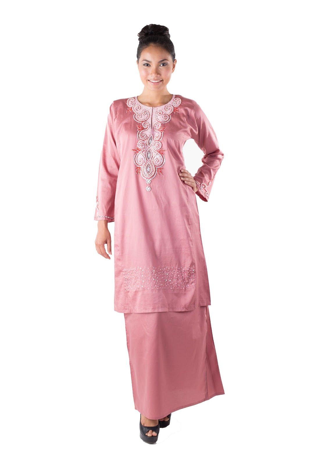  Model  Baju  Kurung  Modern  Yang  Paling Populer