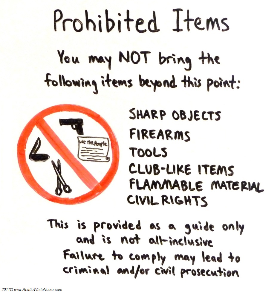 Tsa sign