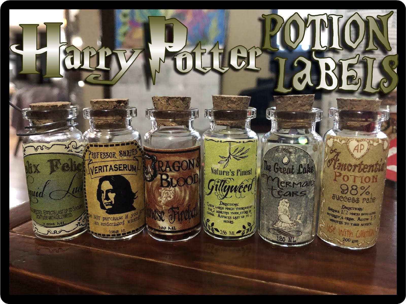 Harry Potter Potion Labels Printable Printable World Holiday Harry Potter Potion Labels Printable Printable World Holiday