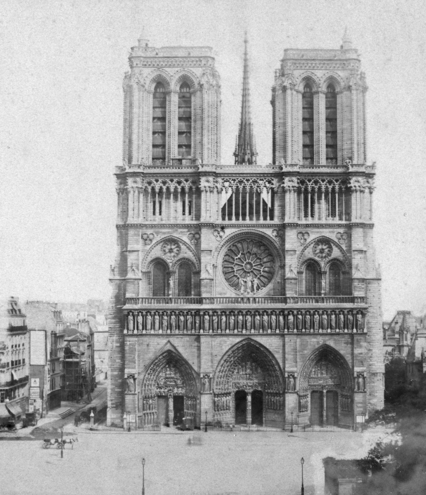 A Cathedral That Defined a City 20 Rare Photographs of Notre Dame From