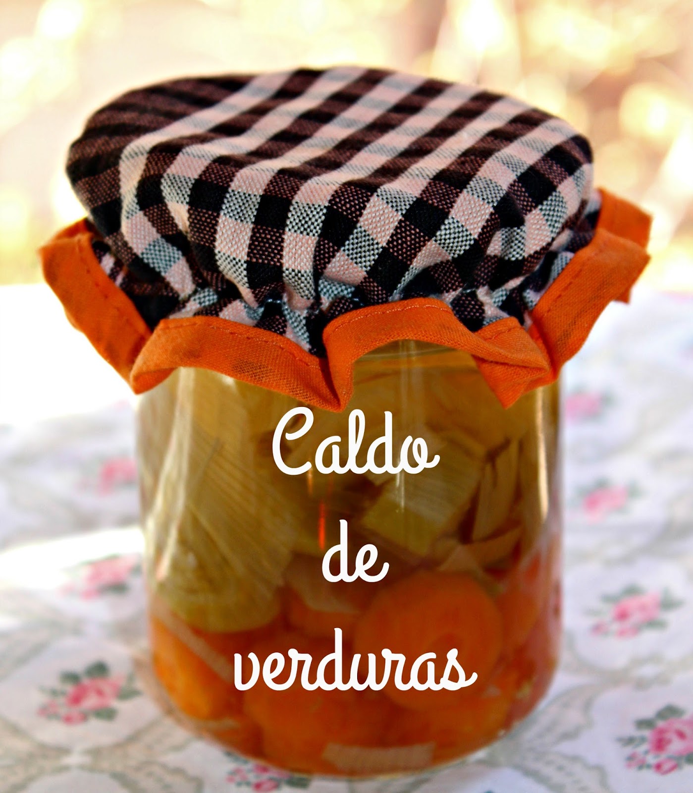 CALDO DE VERDURAS SALUDABLE