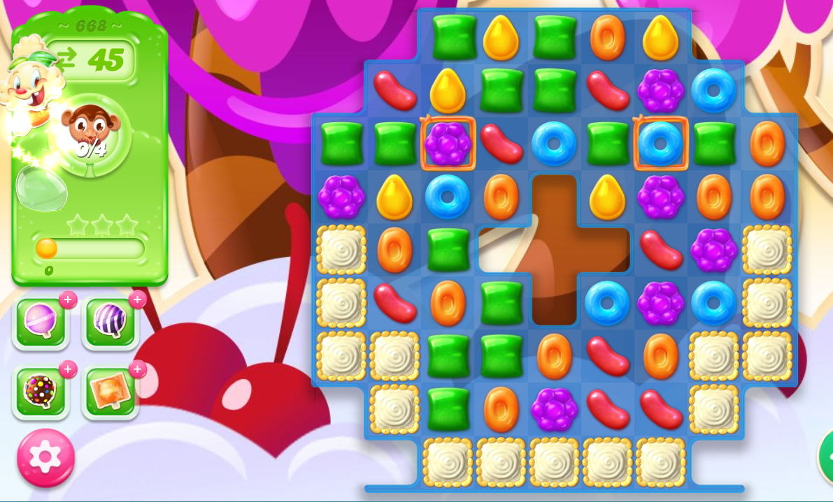 Candy Crush Jelly Saga level 668 Candy Crush Jelly Saga level 668