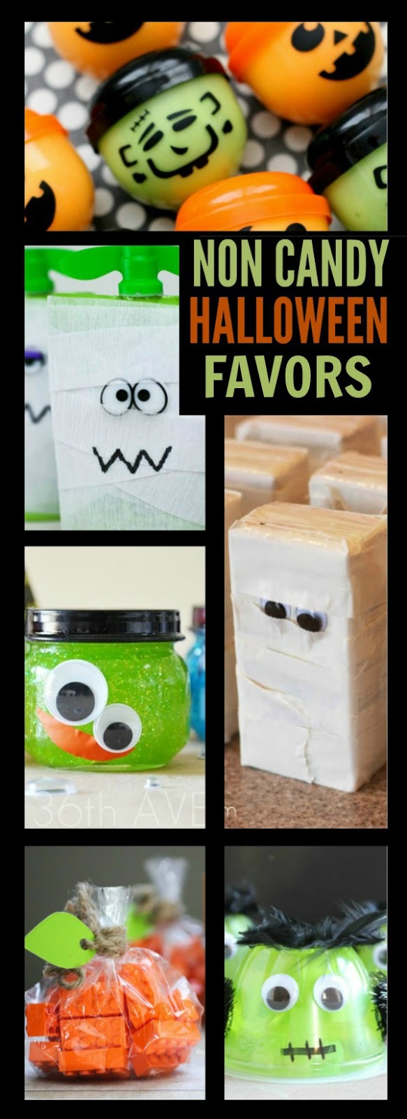 35 NON CANDY HALLOWEEN PARTY FAVORS FOR KIDS- so many creative ideas!