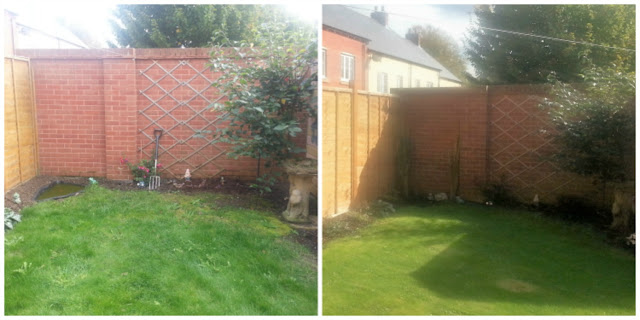 Garden Makeover Before and After