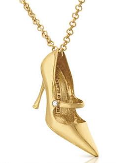 Manolo Blahnik for TOUS, zapato joya, oro, diamantes