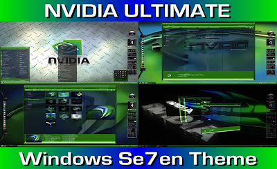 NVIDIA THEME WINDOWS 7 TERBARU COOL