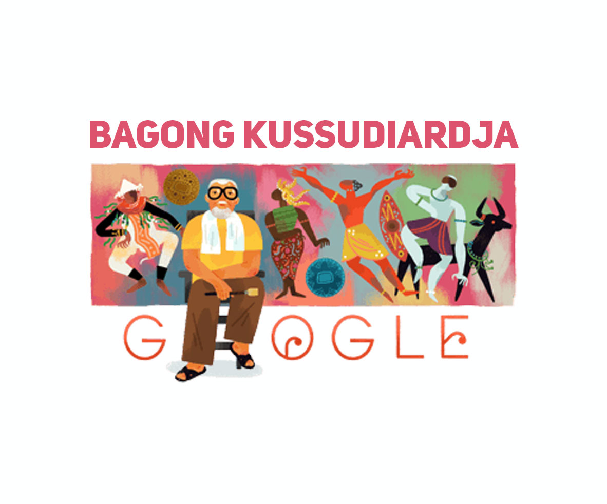 Bagong Kussudiardja Jadi Icon Google Bang Abu Design