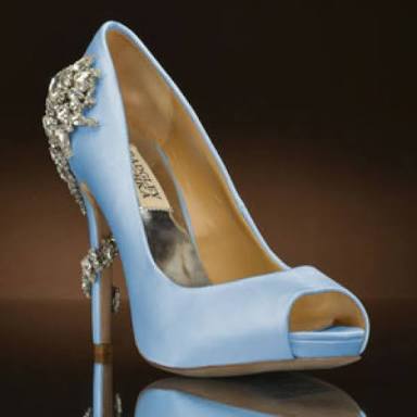 light blue designer shoes
