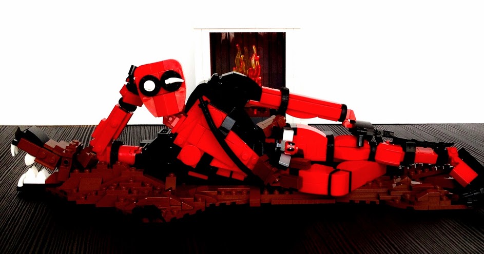 lego deadpool helicopter