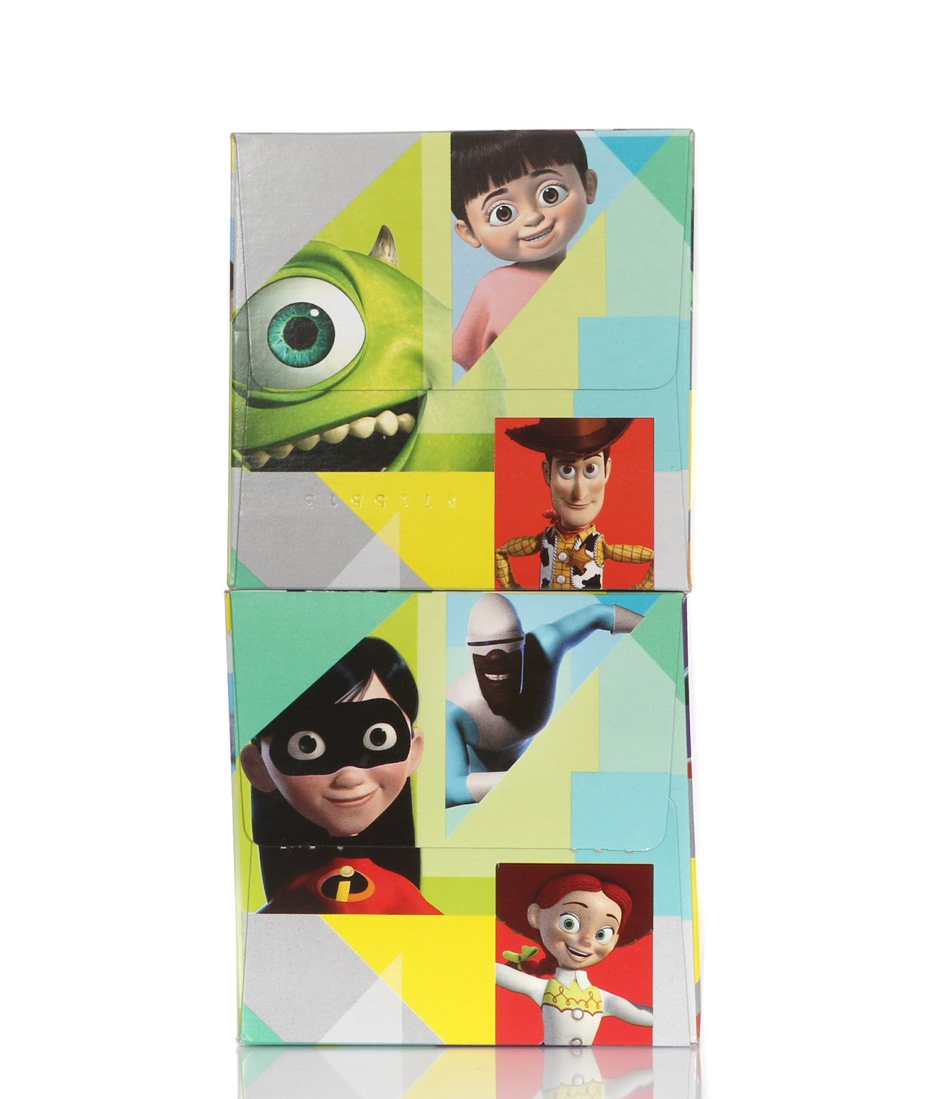 disney pixar characters kleenex tissues 