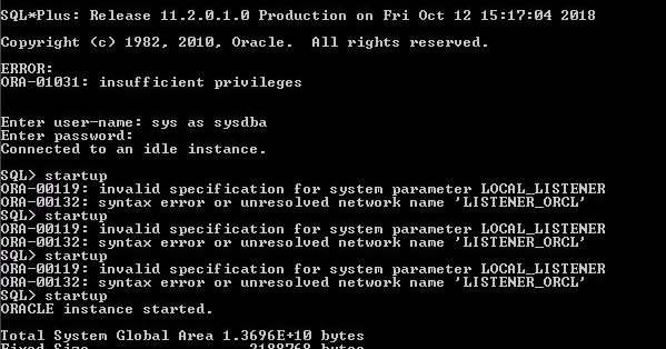 Near id syntax error. Error: ora-01031: insufficient Privileges. Host name unresolved. Ошибка ora-03111. Error: syntax Error at or near "Set" SQL.