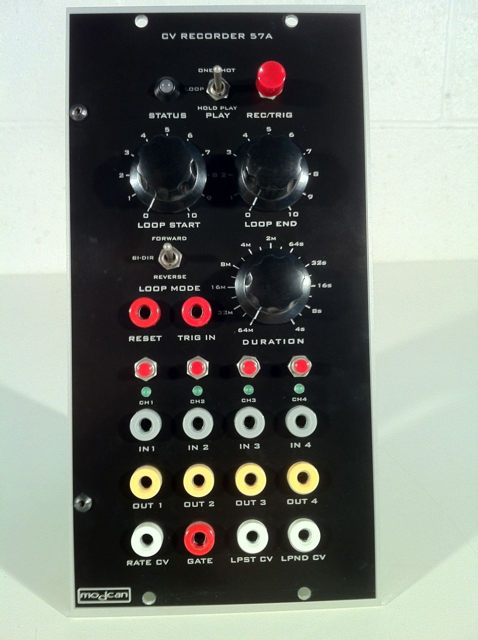 MATRIXSYNTH Modcan CV RECORDER 57a Modular Synthesizer Module