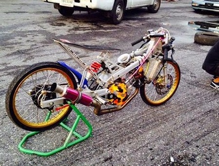 Modifikasi Drag Terbaru 2018 gambar motor drag