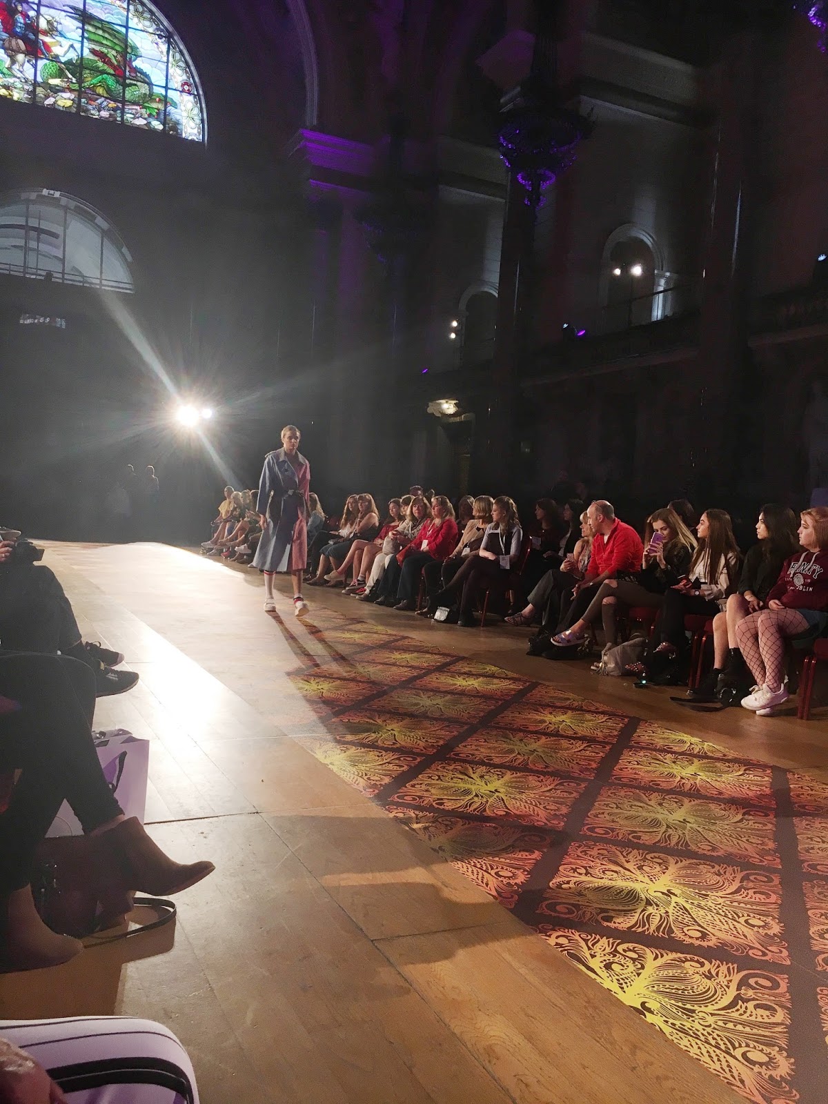 edeline lee catwalk show at british style collective 2017