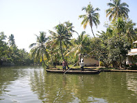 Body of water in Kerala, India Body of water in Kerala, India