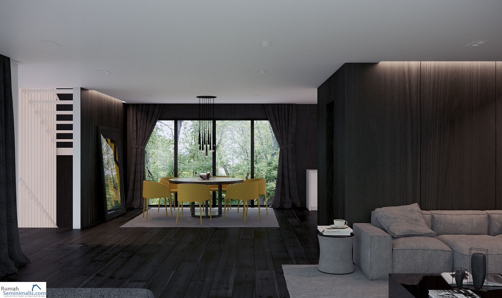 Denah Model Desain Gambar Rumah Minimalis Idaman Modern Tipe 60 merupakan kebutuhan pokok setiap manusia Denah Model Desain Gambar Rumah Minimalis Idaman Modern Tipe 60